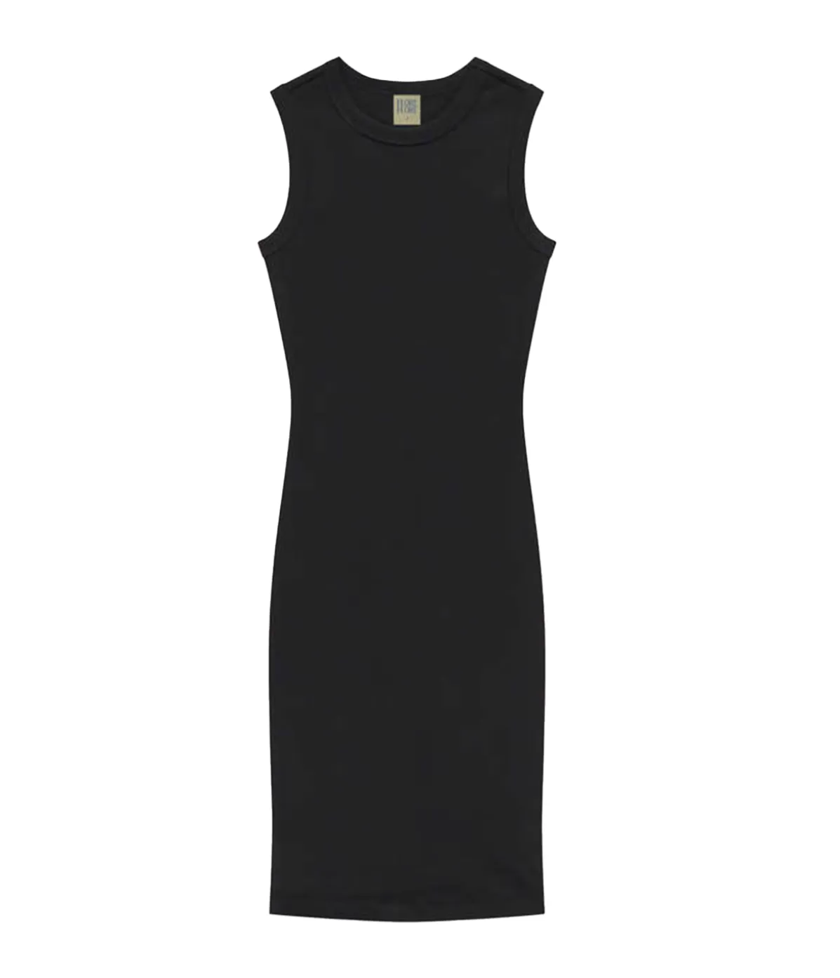 Flore Flore Esme High Neck Midi Dress in Black Store