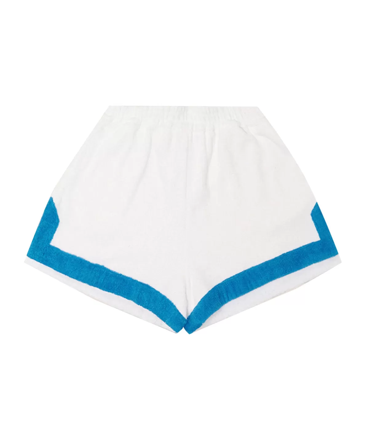 TERRY. Estate Towelling Short in Bianco Ciano Clearance