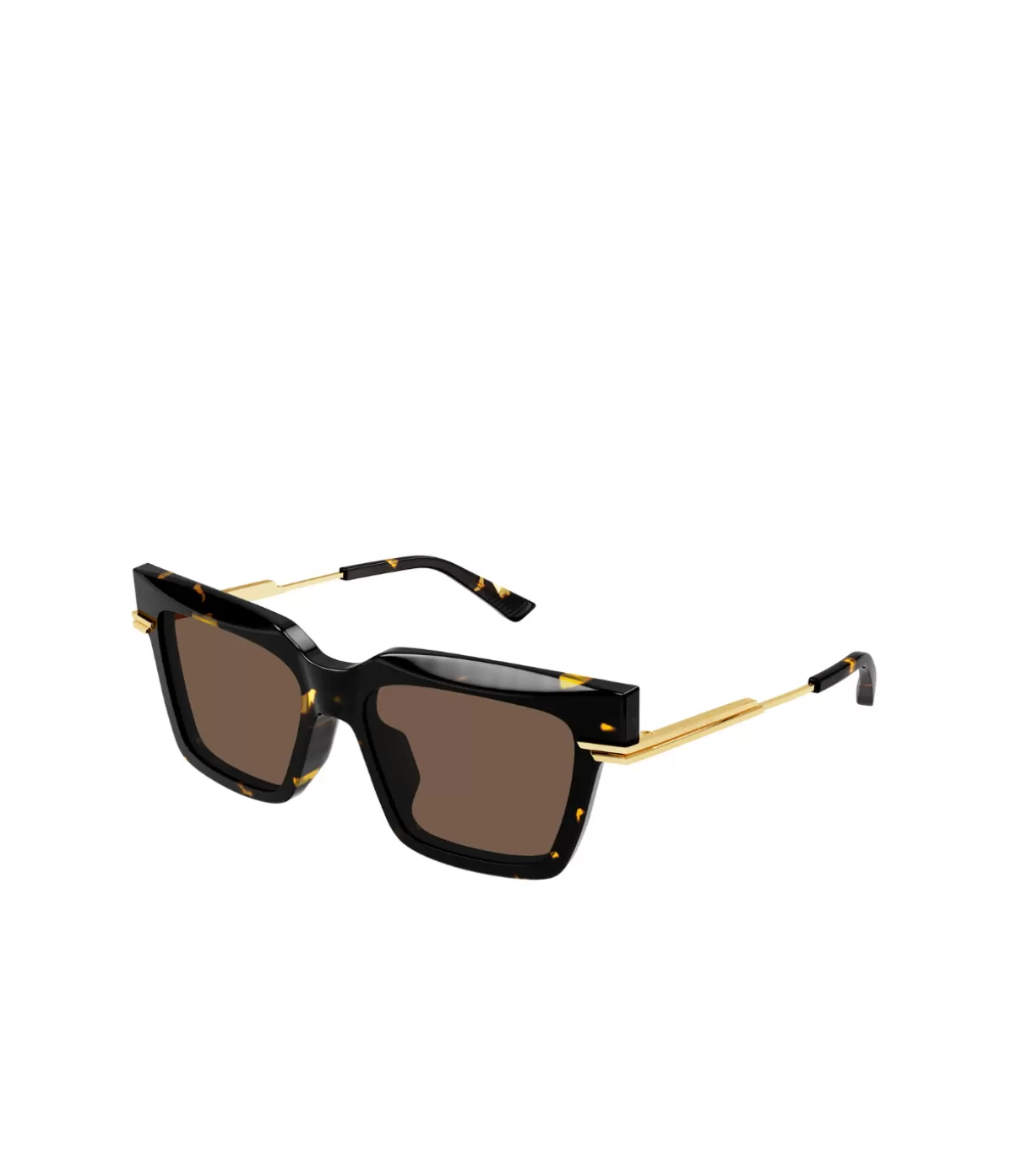 Bottega Veneta Exagerrated Cat-eye Sunglasses in Havana Flash Sale