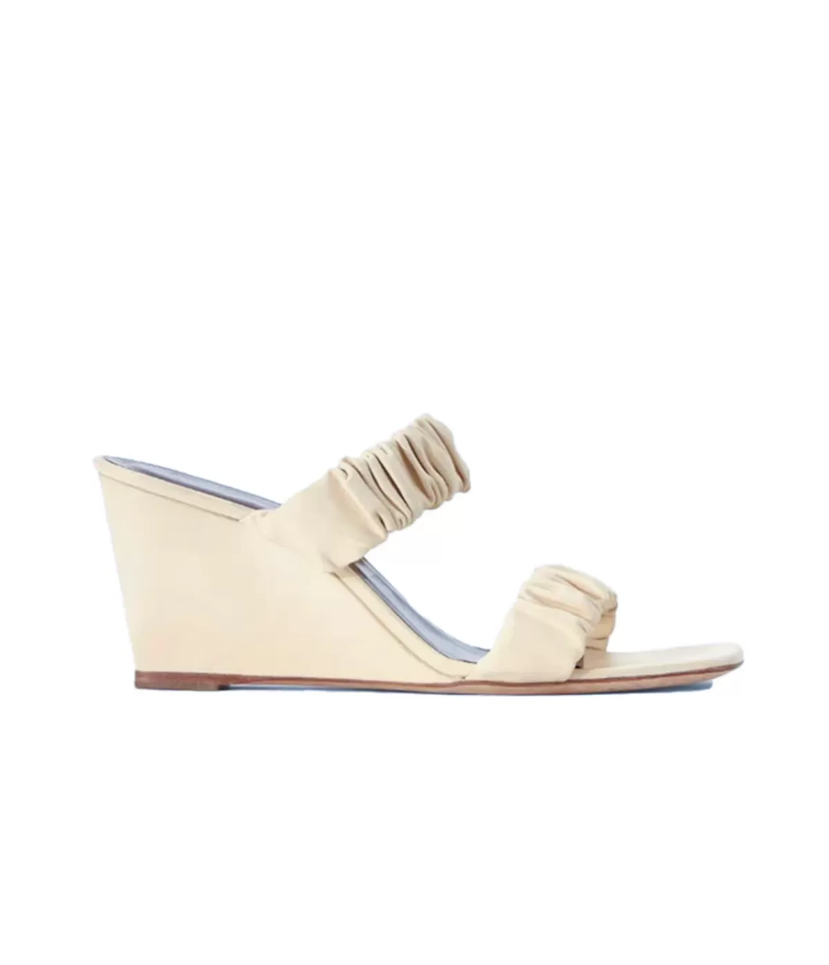 Staud Frankie Wedge Sandal in Cream Fashion