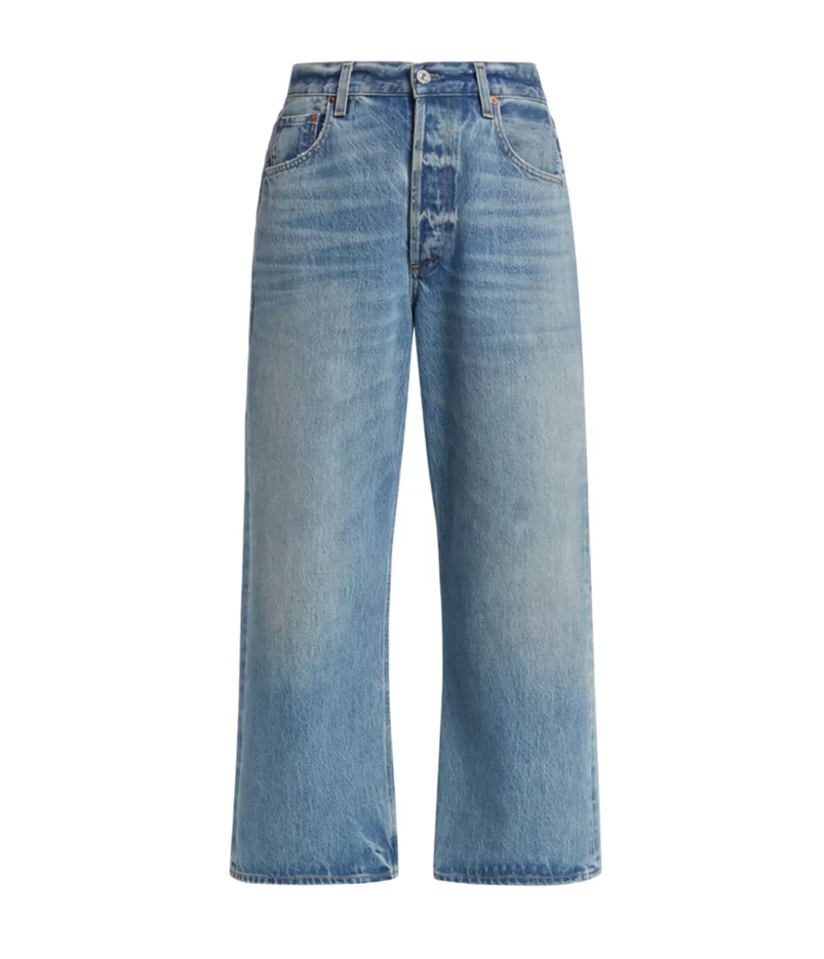 Citizens of Humanity Gaucho Wide Leg Denim in Sodapop Fashion