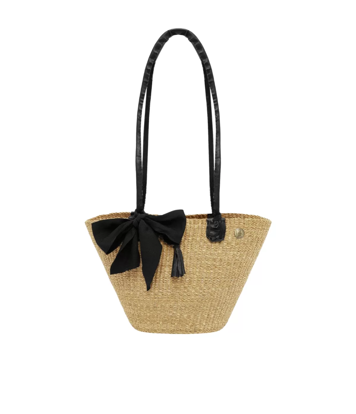 Casa Catinella Ghana Basket Bag in Black Online