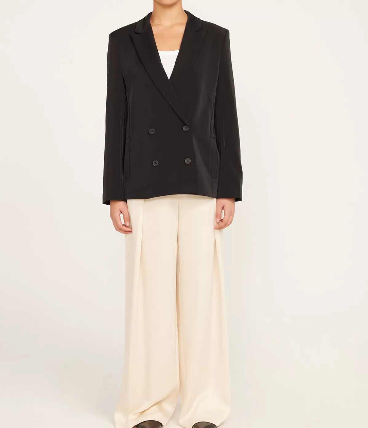 Samsoe Samsoe Hoys Blazer in Black Outlet