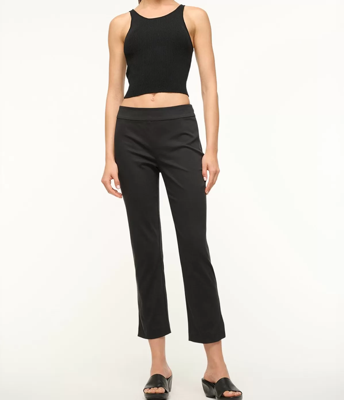 Staud Hunter Pant in Black Fashion