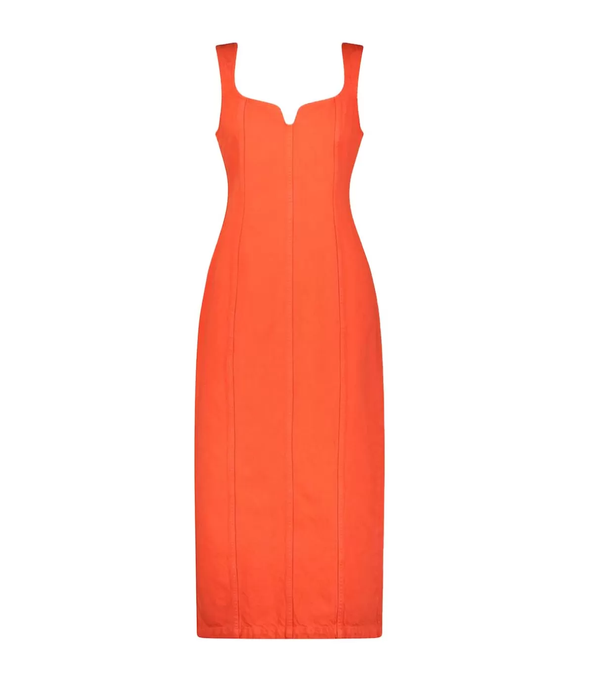 Mara Hoffman Indya Denim Maxi Dress in Poppy Sale