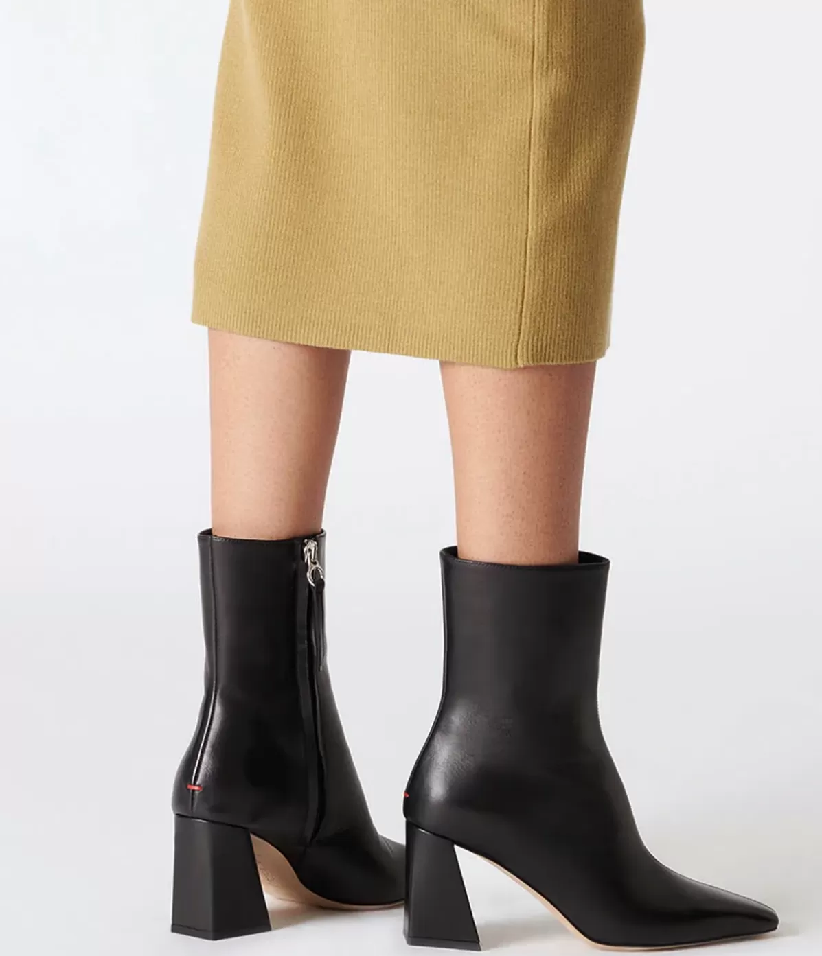 Aeyde Irene Nappa Leather Boot in Black Cheap