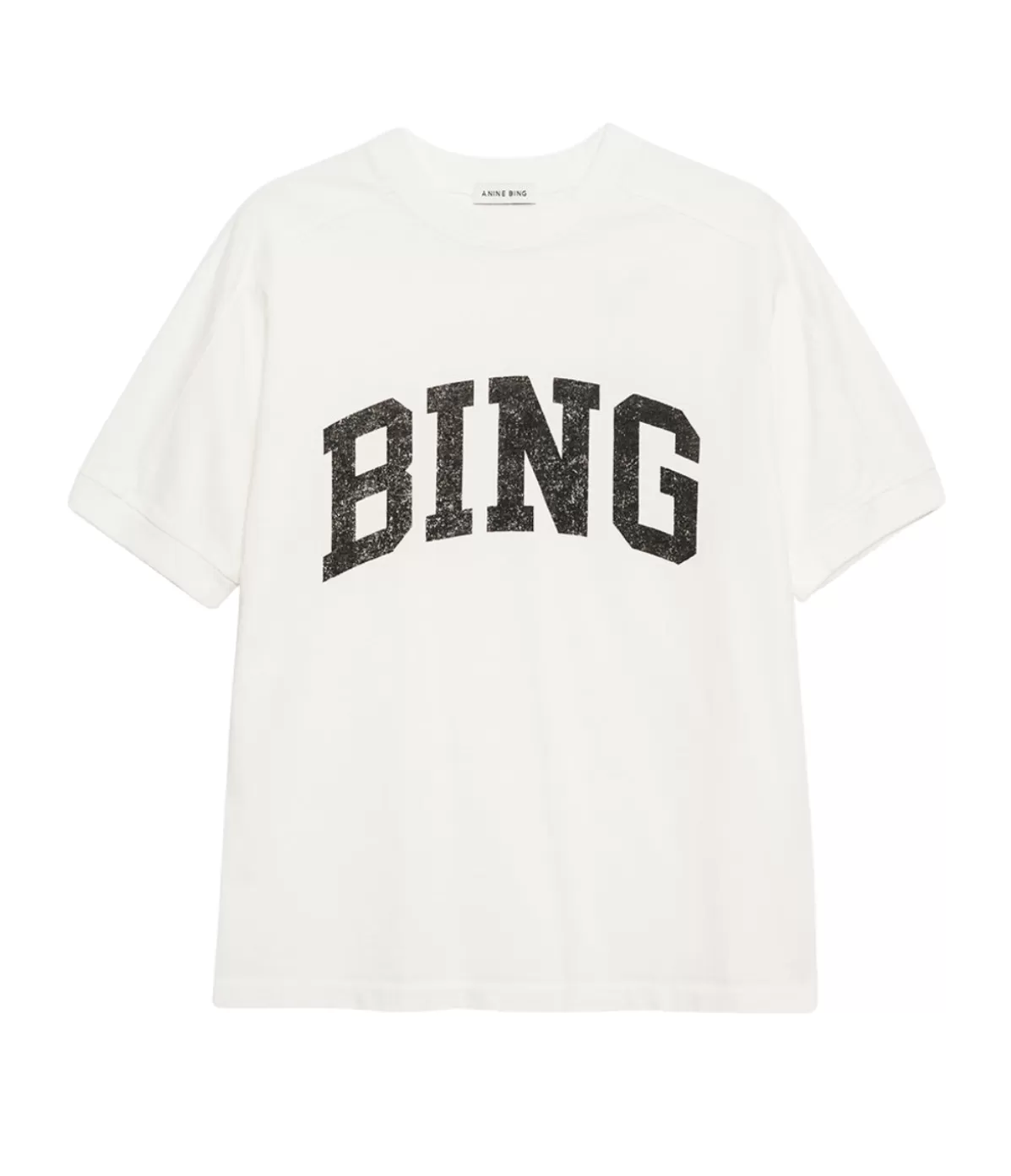 Anine Bing Jaylin Tee in Ivory Clearance