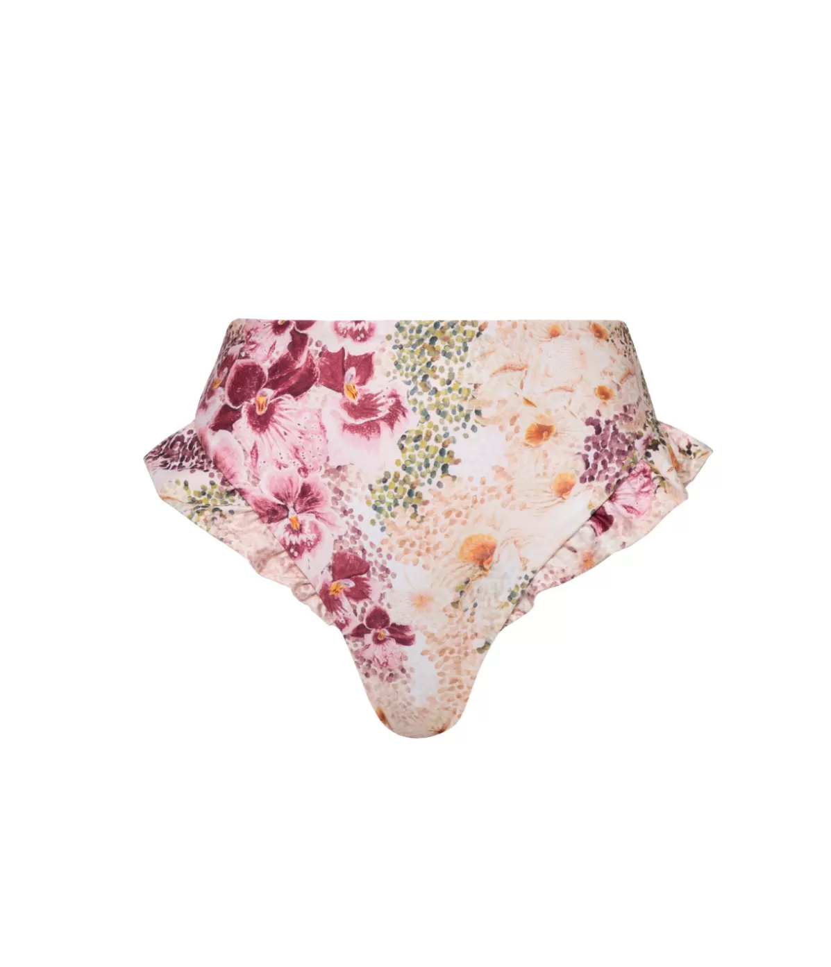 Agua by Agua Bendita Jengibre Bikini Bottom in Florecer Store