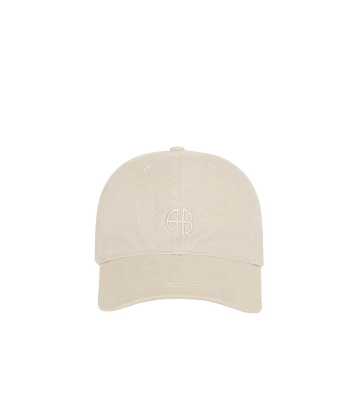 Anine Bing Jeremy Baseball Cap in Oatmeal Outlet