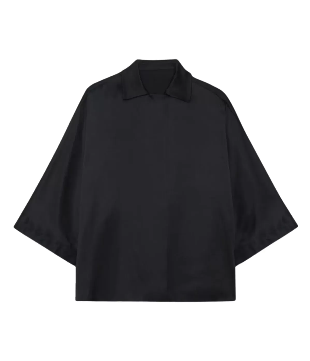 Anine Bing Julia Shirt in Black Hot