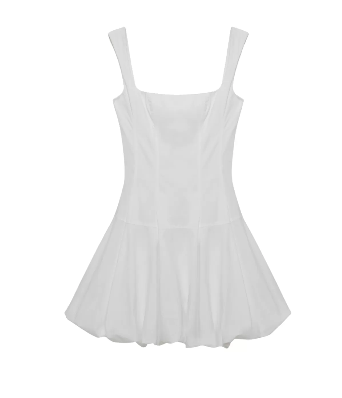 Simkhai Juni Tank Bubble Mini Dress in White Clearance