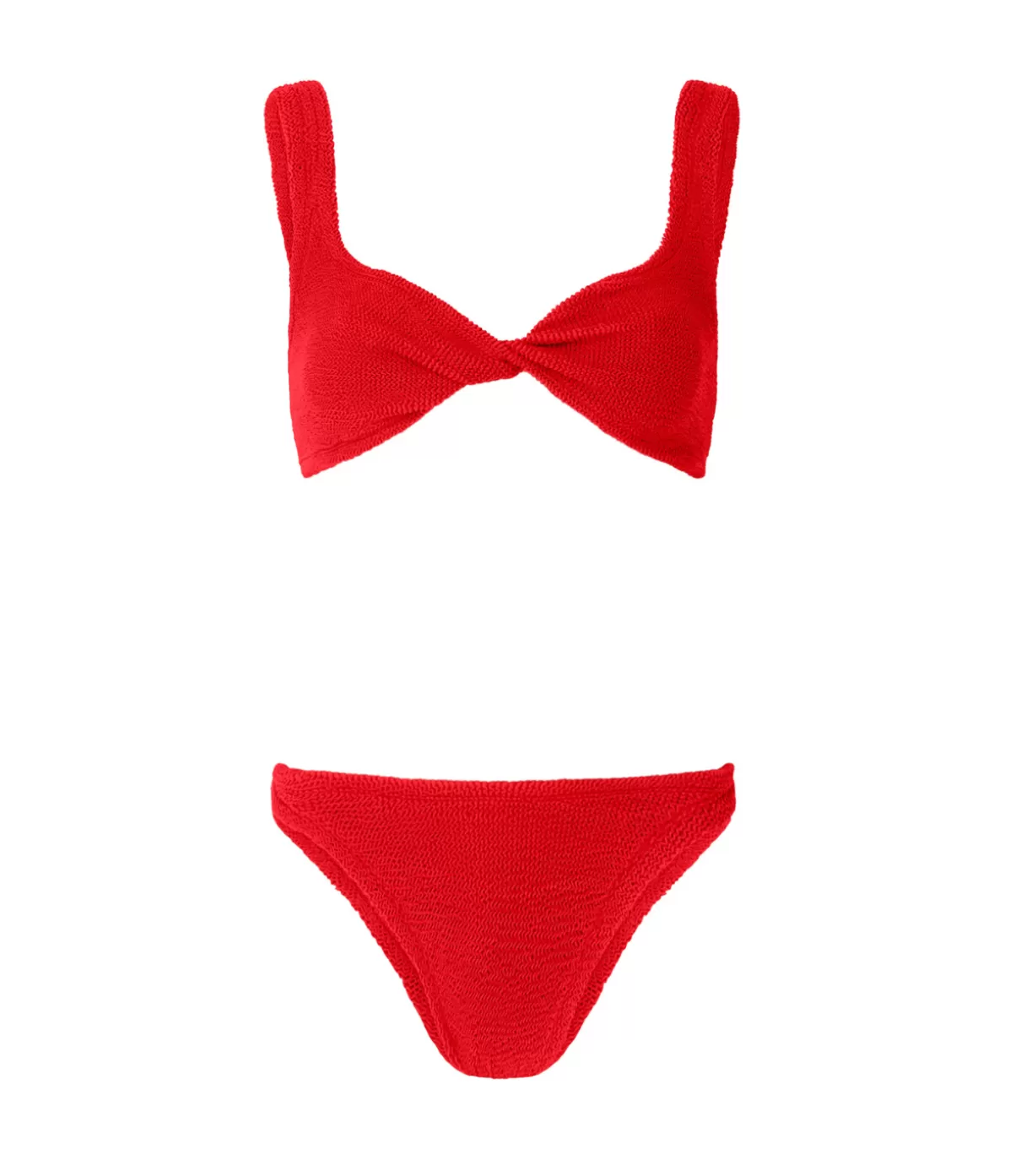 Hunza G Juno Twist Bikini in Red Sale