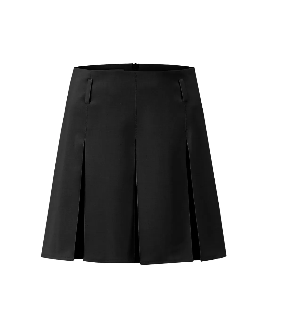 Beaufille Konno Pleated Mini Skirt in Black Discount