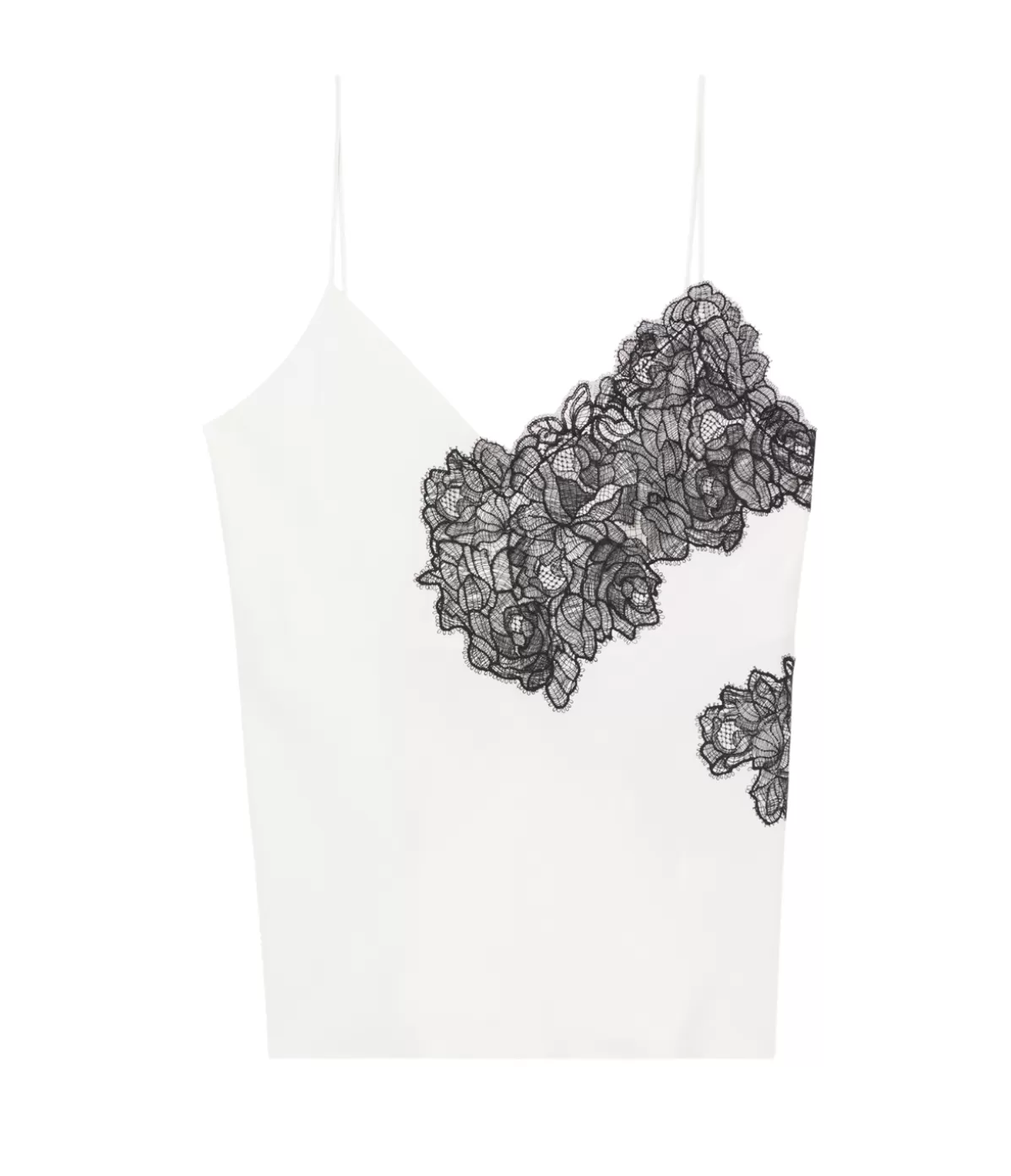 ROHE Lace Camisole in Optic White Store