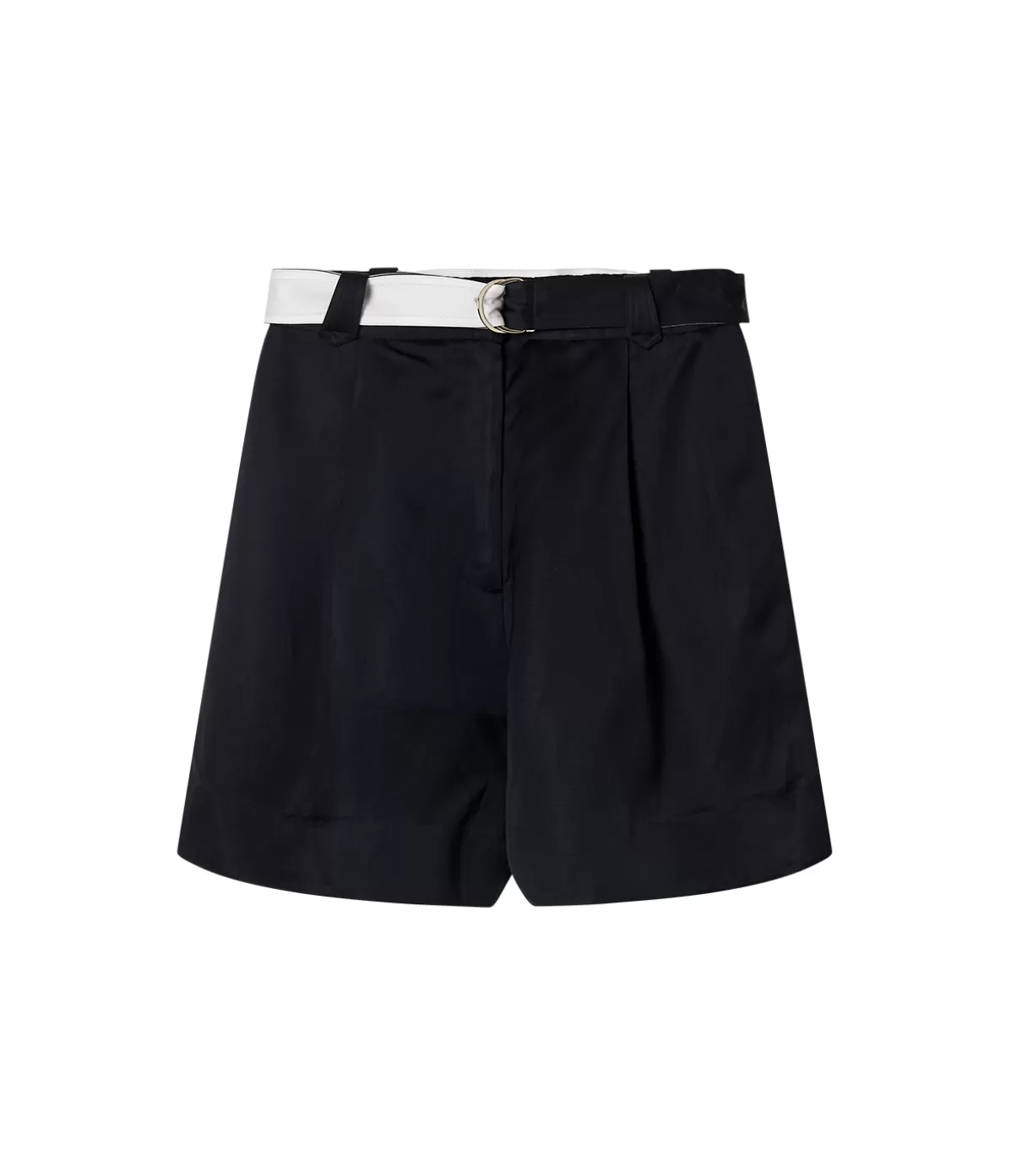 Lee Mathews Libertine Belted Waist Short in Midnight Online