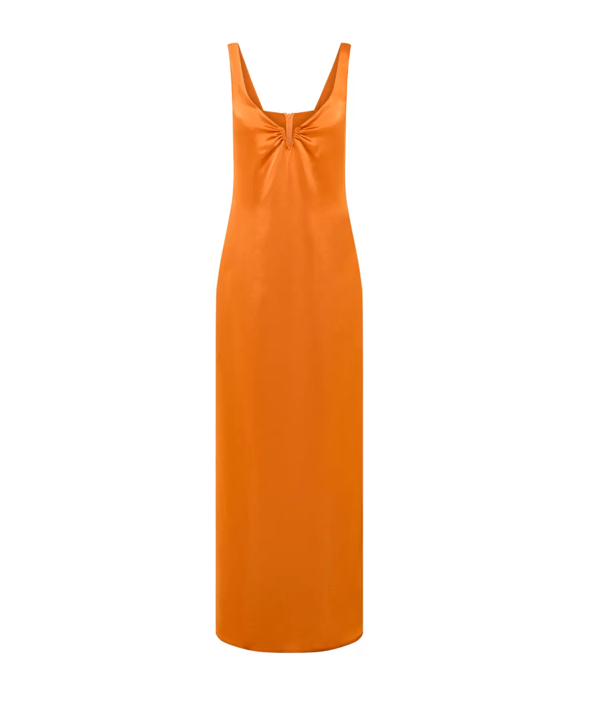 Anna Quan Liliana Midi Dress in Kumquat New