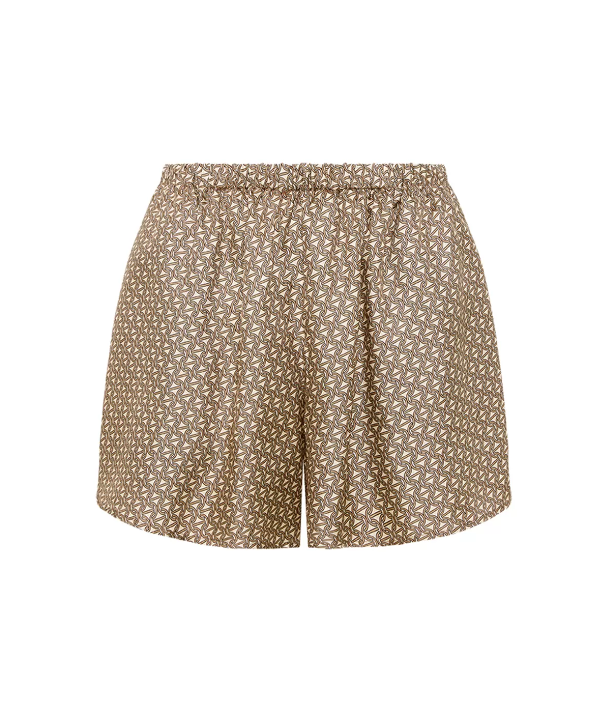 Esse Studios Linka Silk Shorts in Crema Linka Best