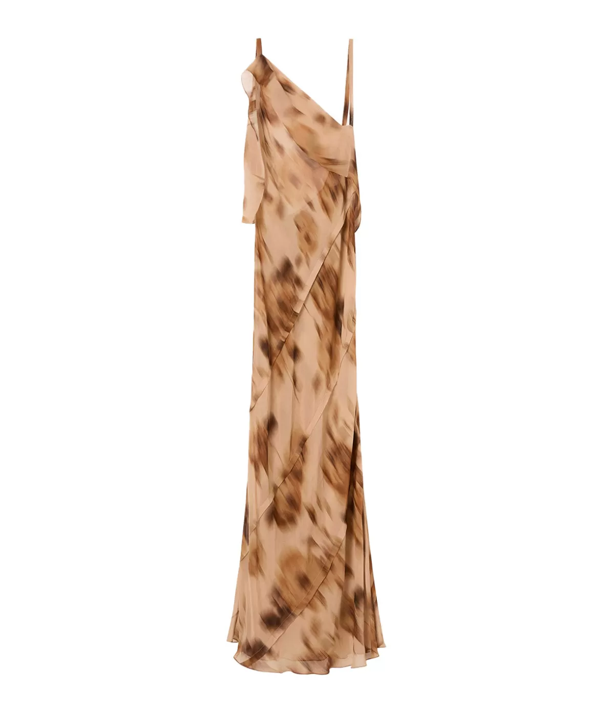 Lee Mathews Lori Slip Dress in Hazelnut Hot