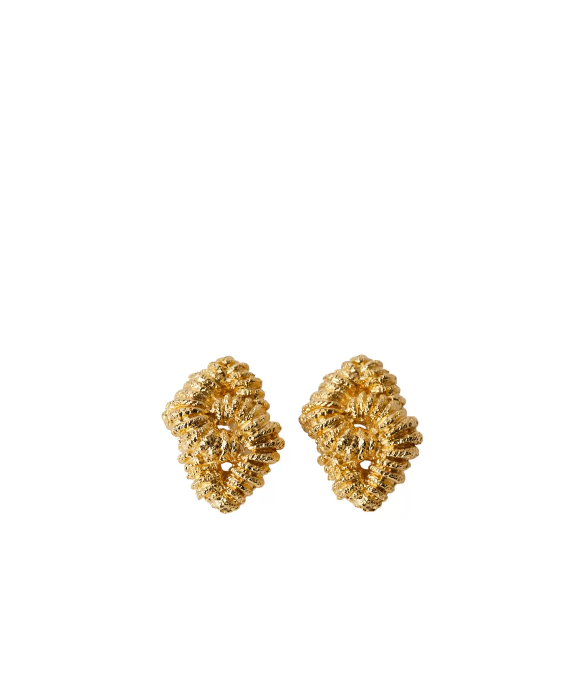 Paola Sighinolfi Loto Earrings in Gold Best