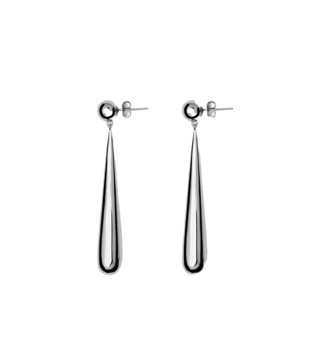 Lie Studio Louise Earrings in Silver Best