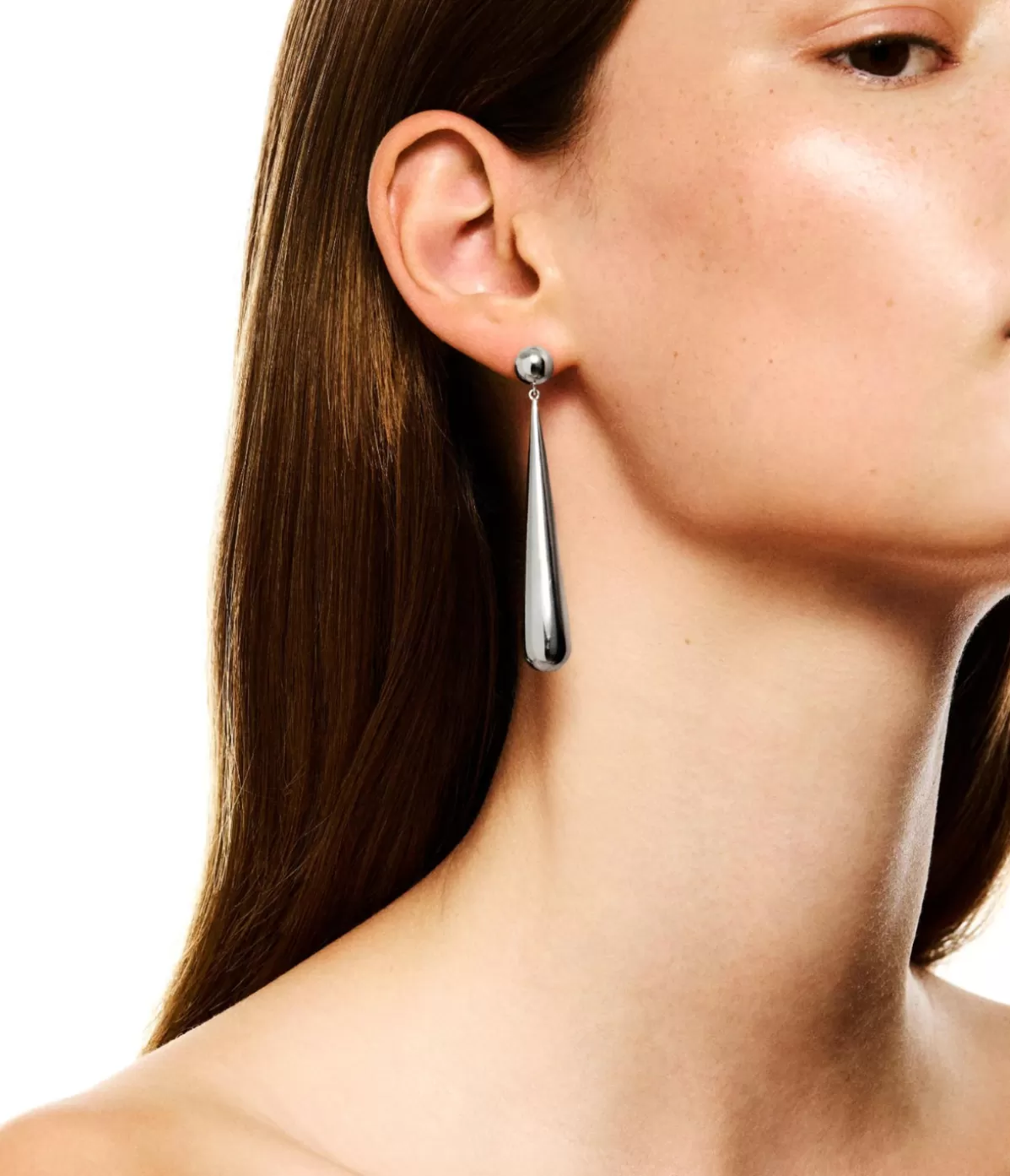 Lie Studio Louise Earrings in Silver Best