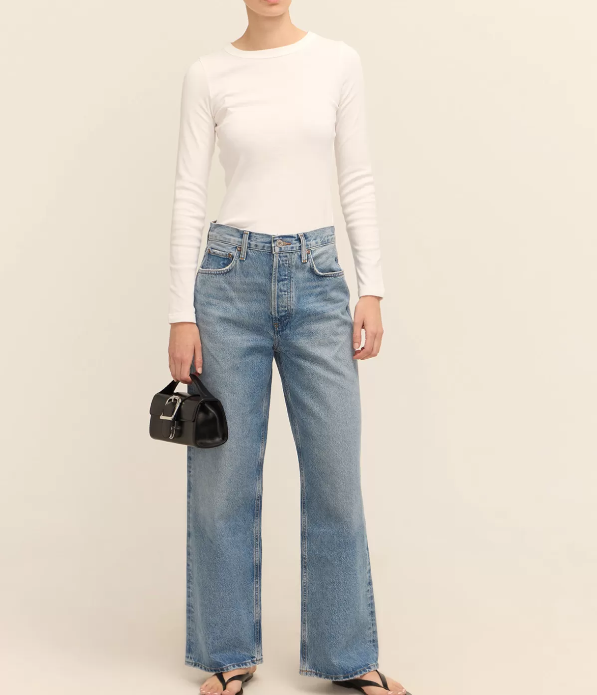 Agolde Low Slung Baggy Jean in Libertine Clearance