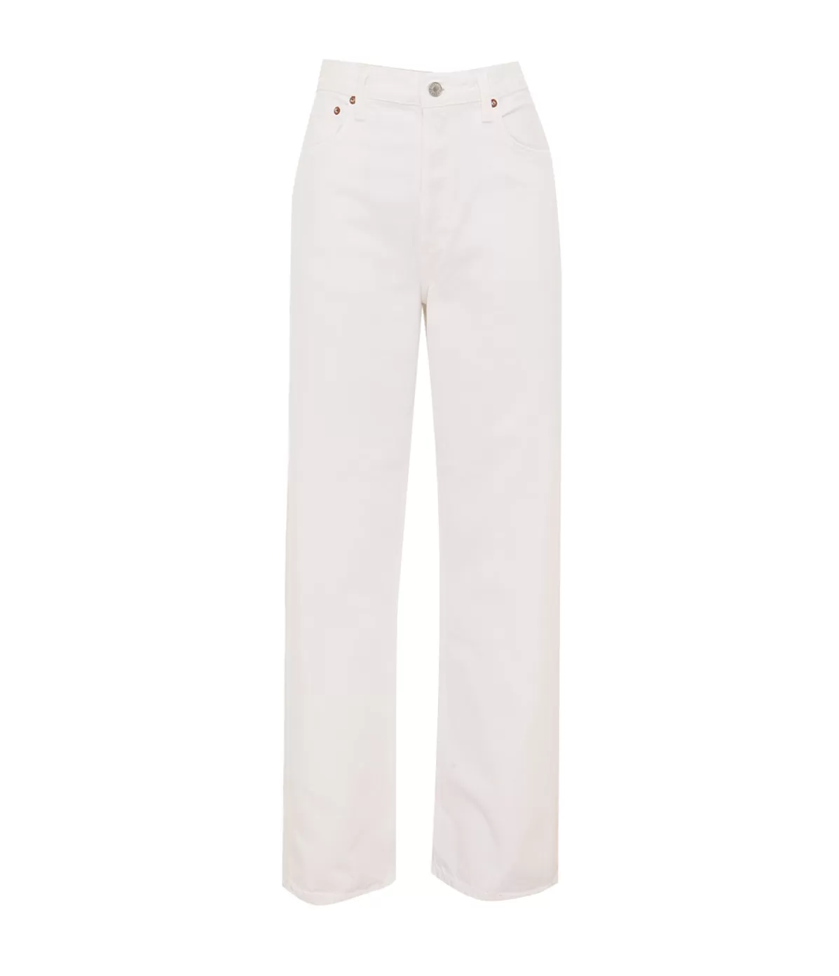 Agolde Low Slung Baggy Jean in Milkshake Outlet