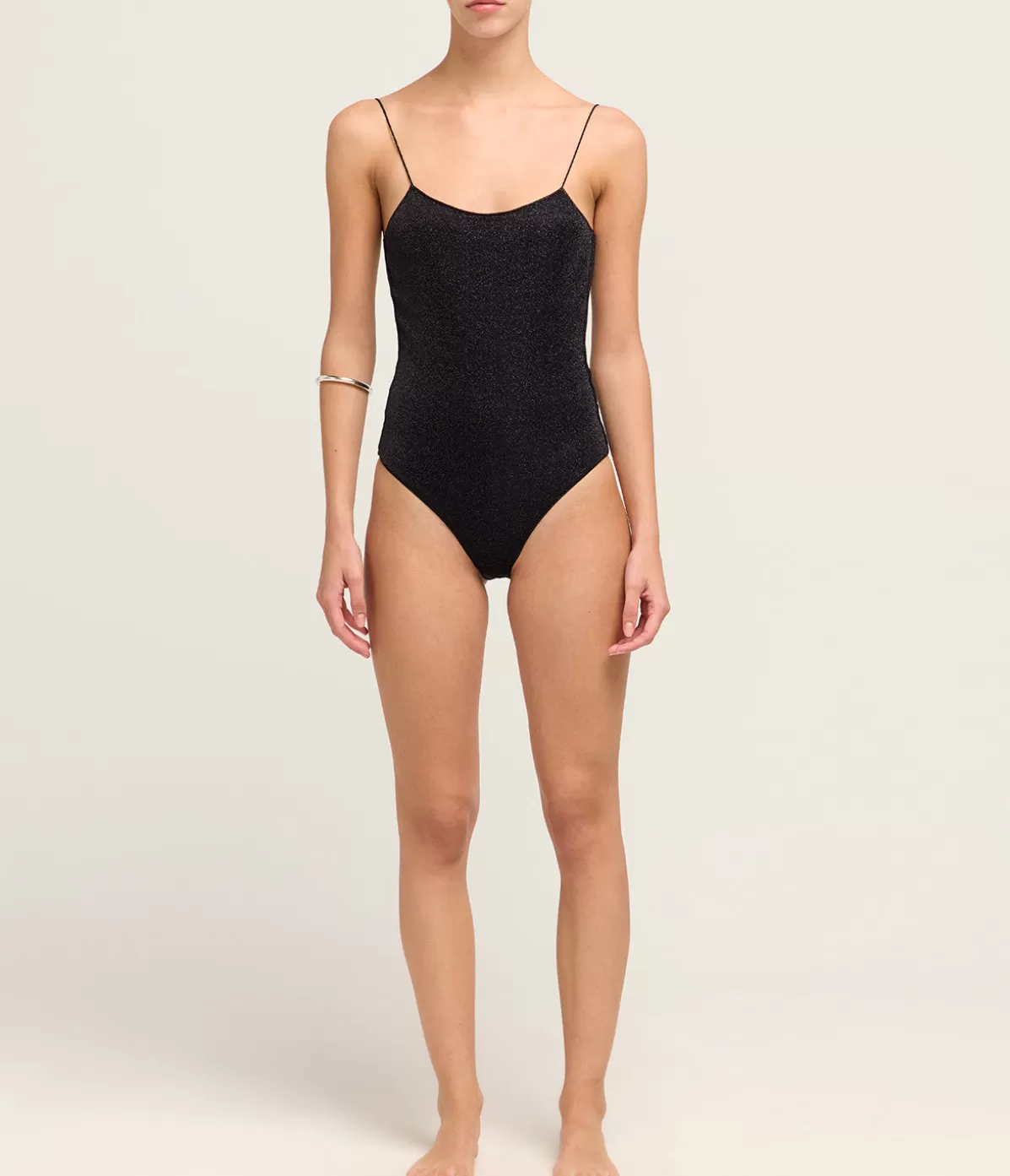 Oseree Lumiere One Piece in Black Sale