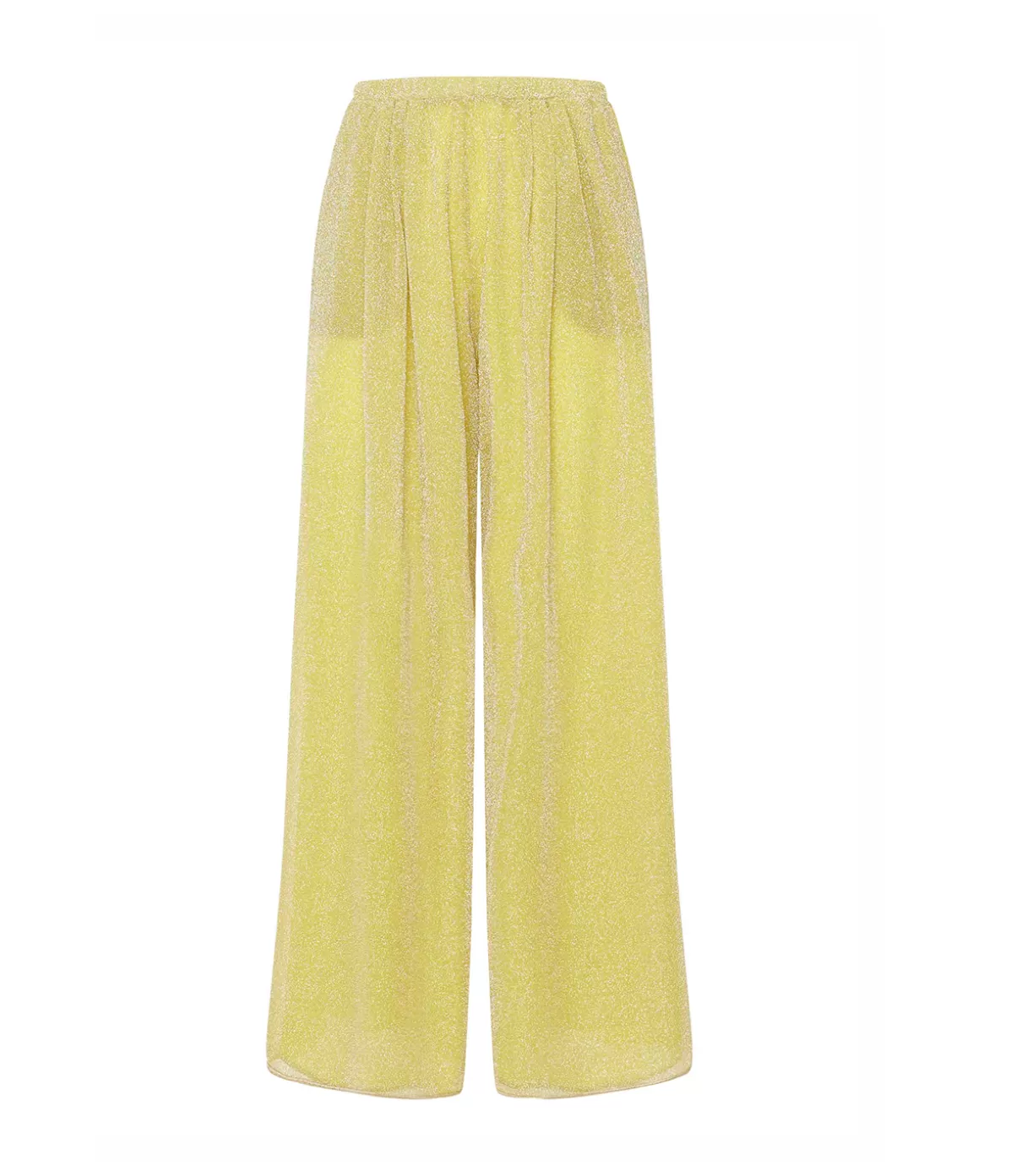 Oseree Lumiere Wide Leg Pants in Citron Best