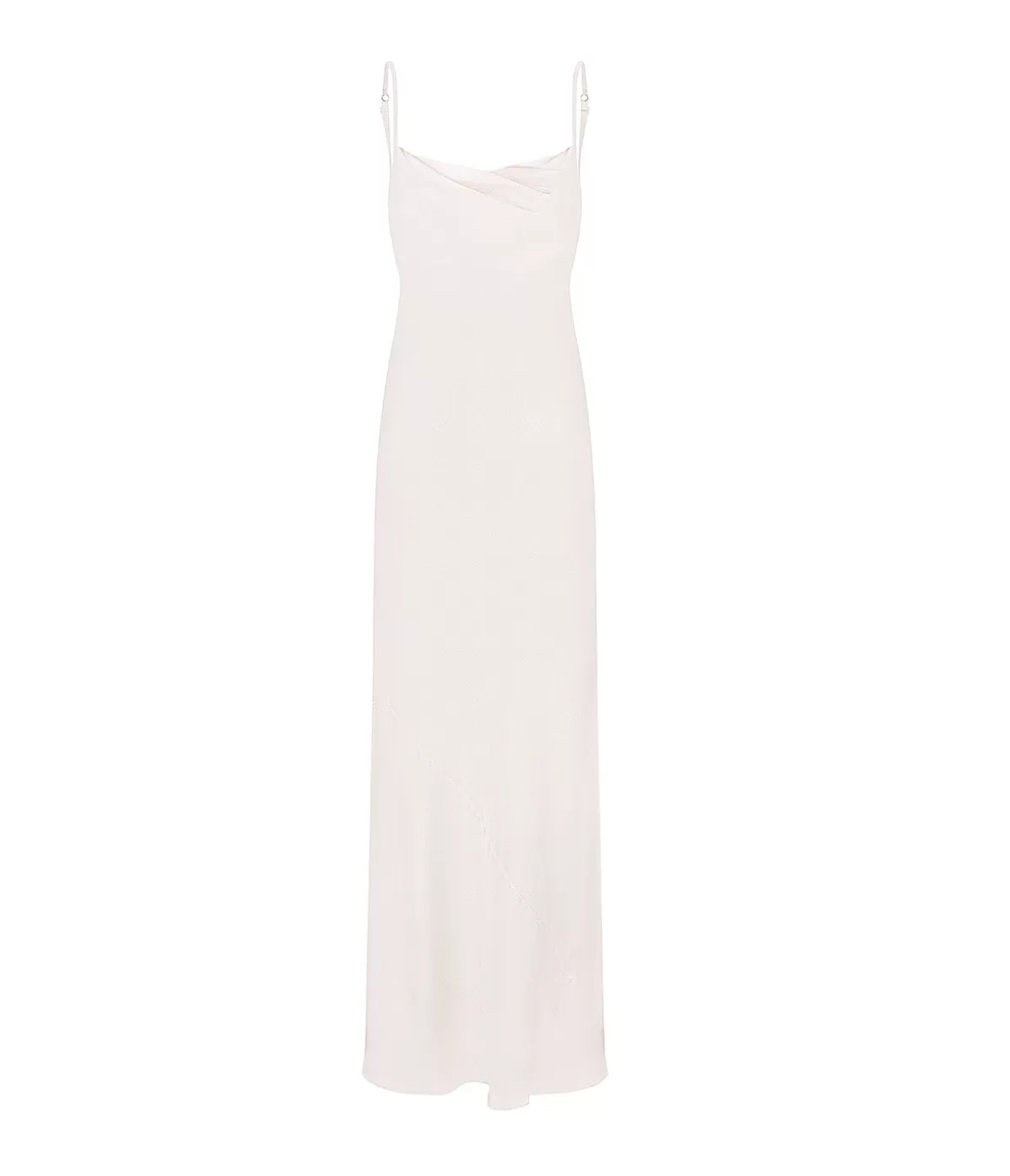 Anna October Luna Cowl Neck Maxi Dress in Ivory Cheap