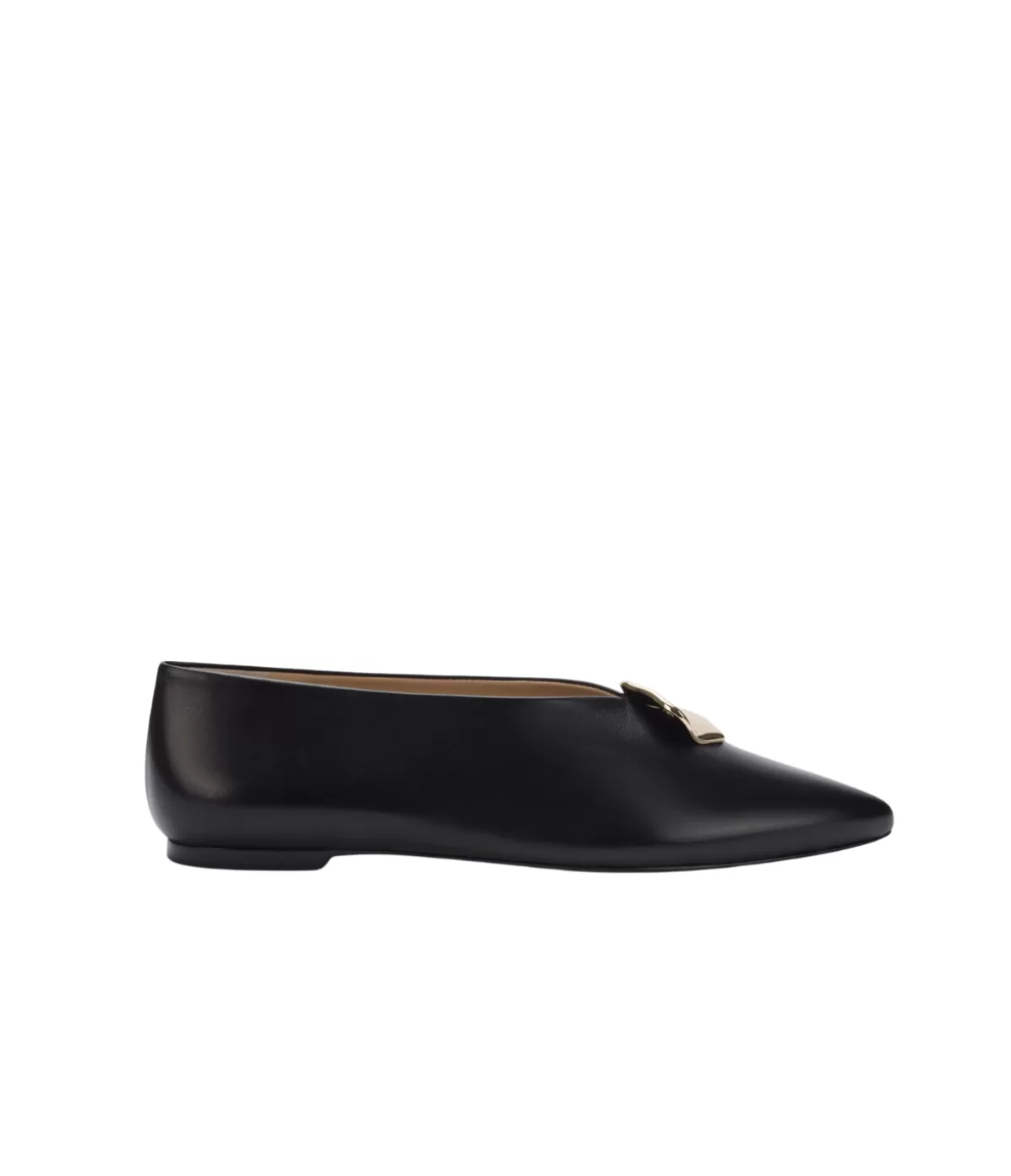 Mercedes Castillo Luna Flat in Black Outlet