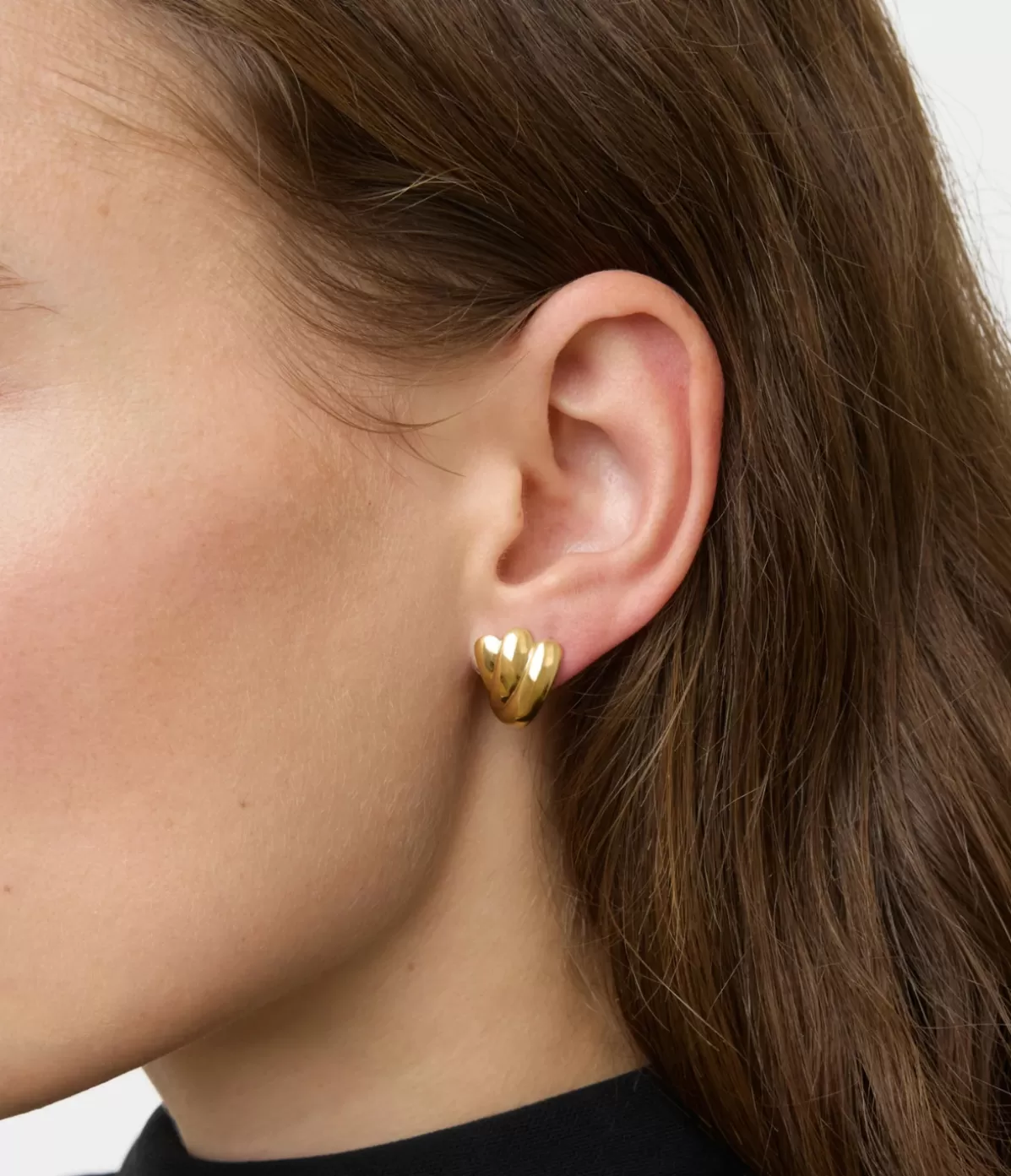 Lie Studio Magda Earrings in Gold Outlet