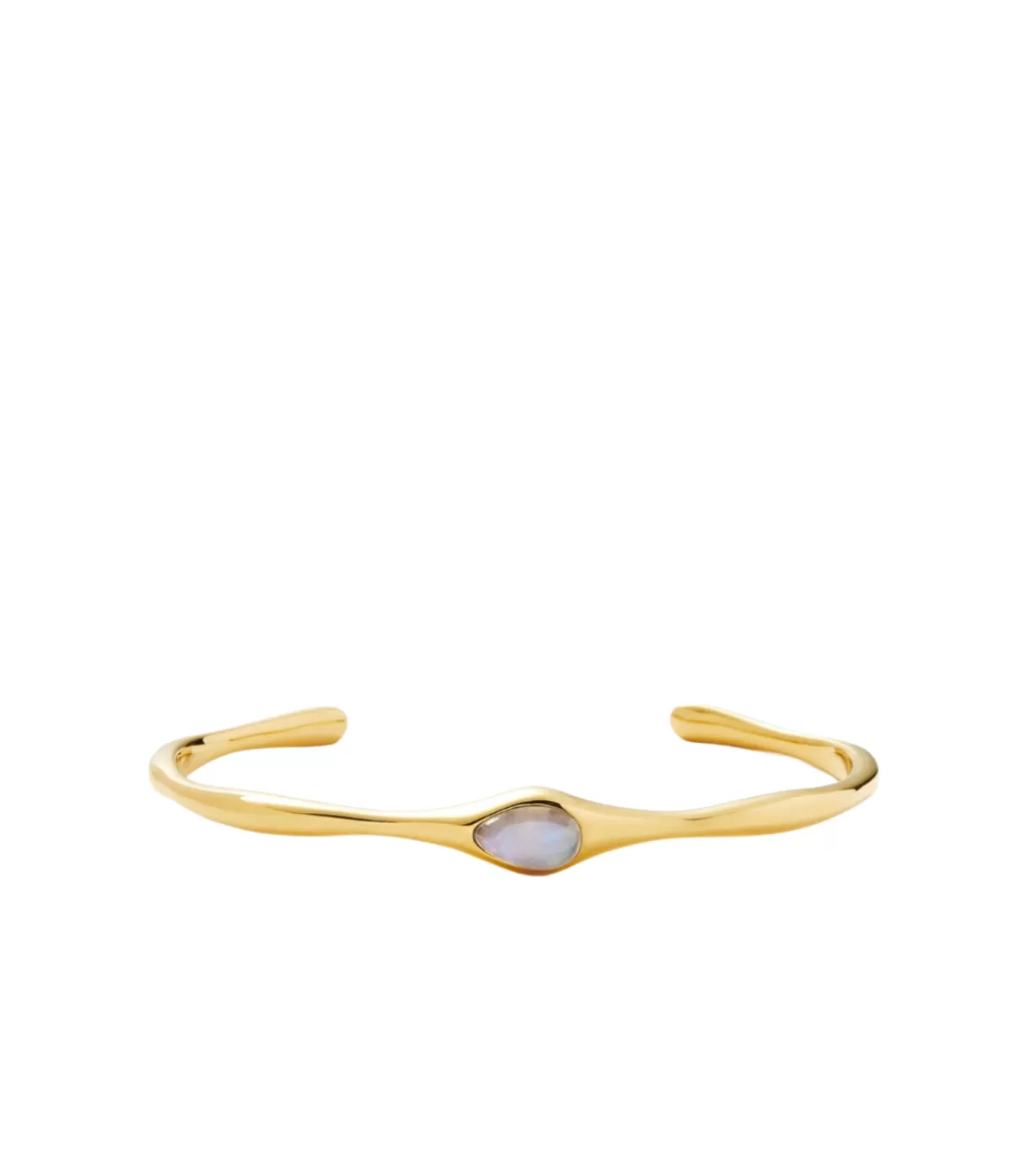 Missoma Magma Gemstone Cuff Bracelet in Gold Fashion