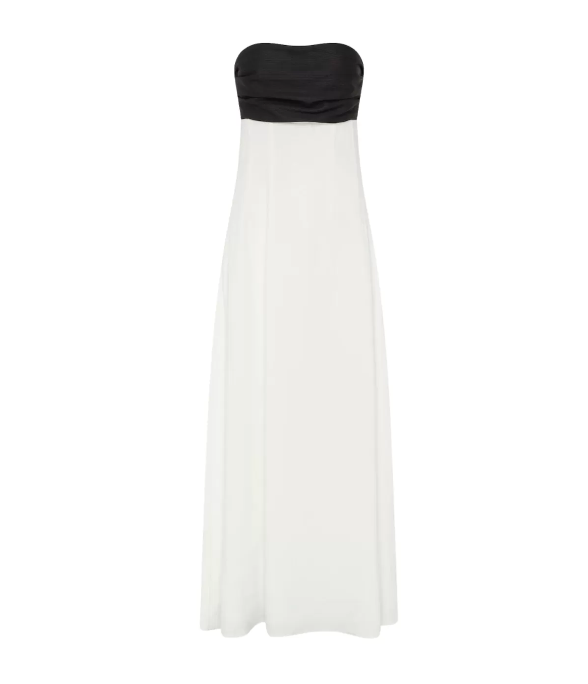 Anna Quan Marcia Maxi Linen Dress in Ivory Clearance