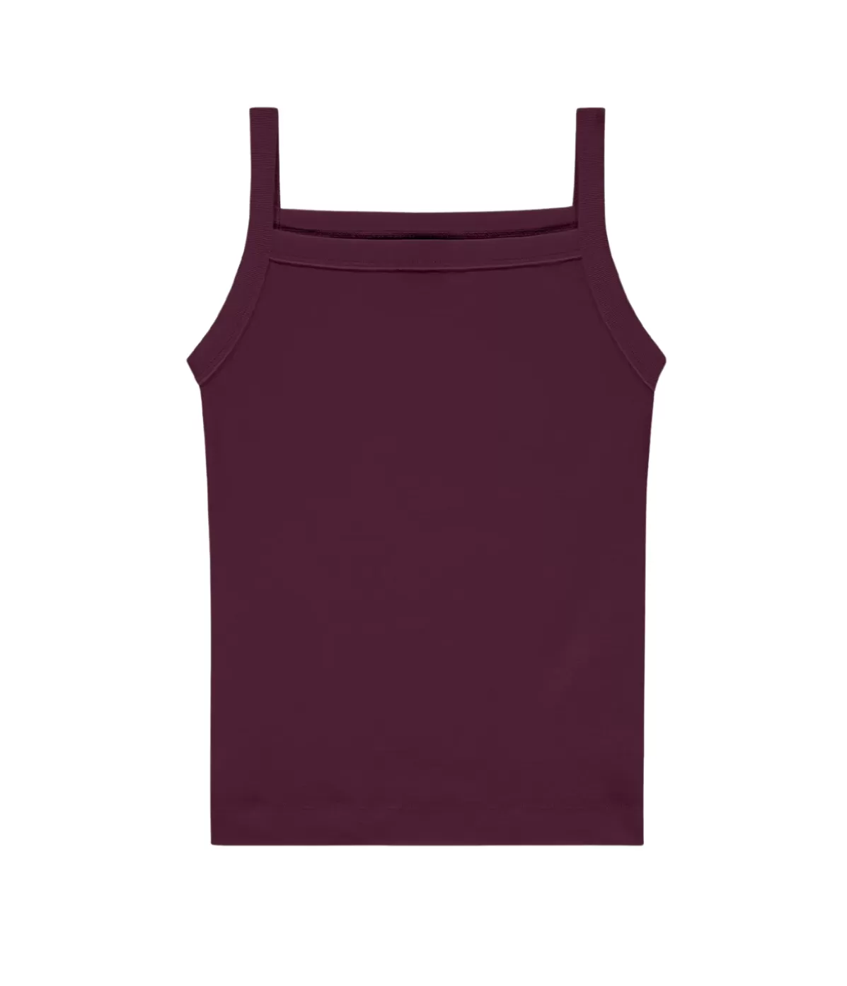 Flore Flore May Square Neck Cami in Choco Plum Cheap