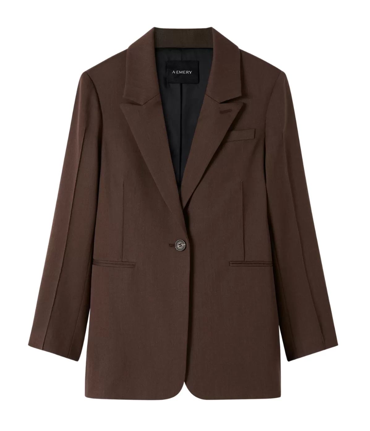 A.Emery Maya Blazer in Chocolate Discount