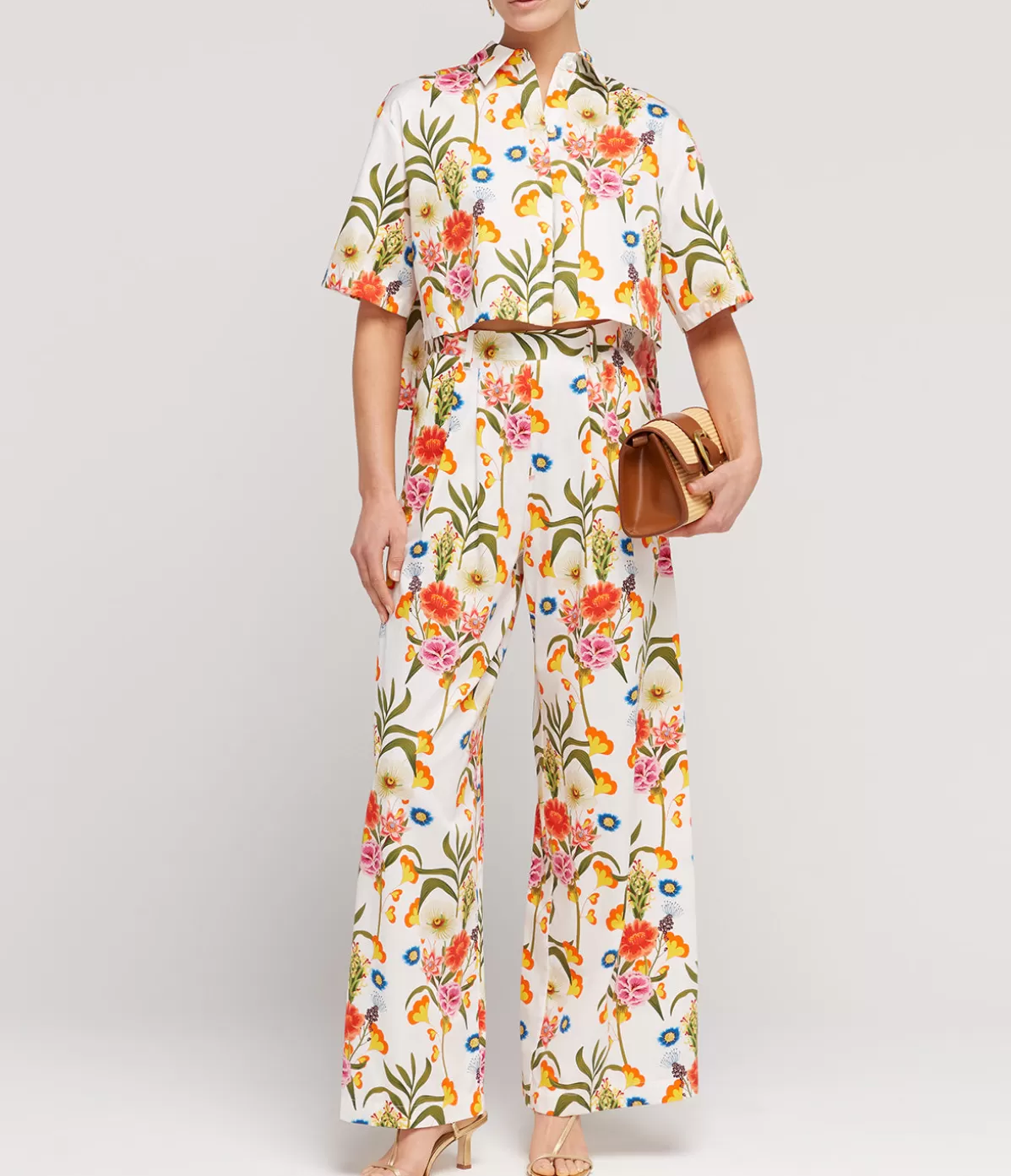 Borgo De Nor Melia Cotton Pant in Vila Floral Online