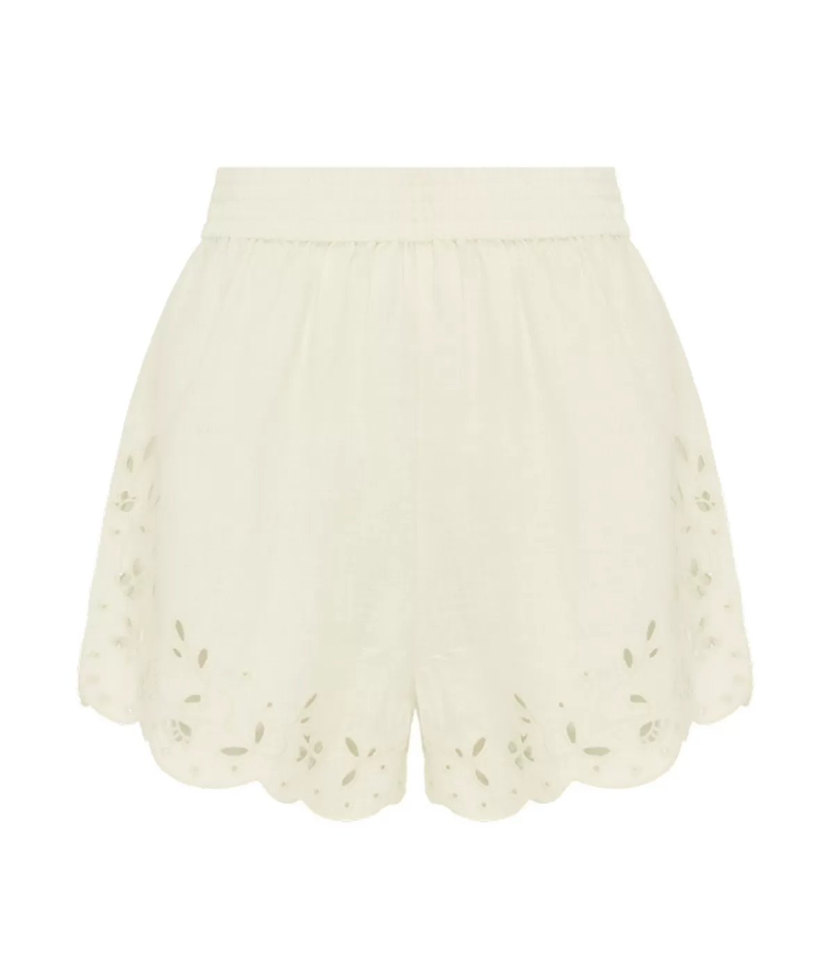 Peony Memoir Short in Cr?®me Hot