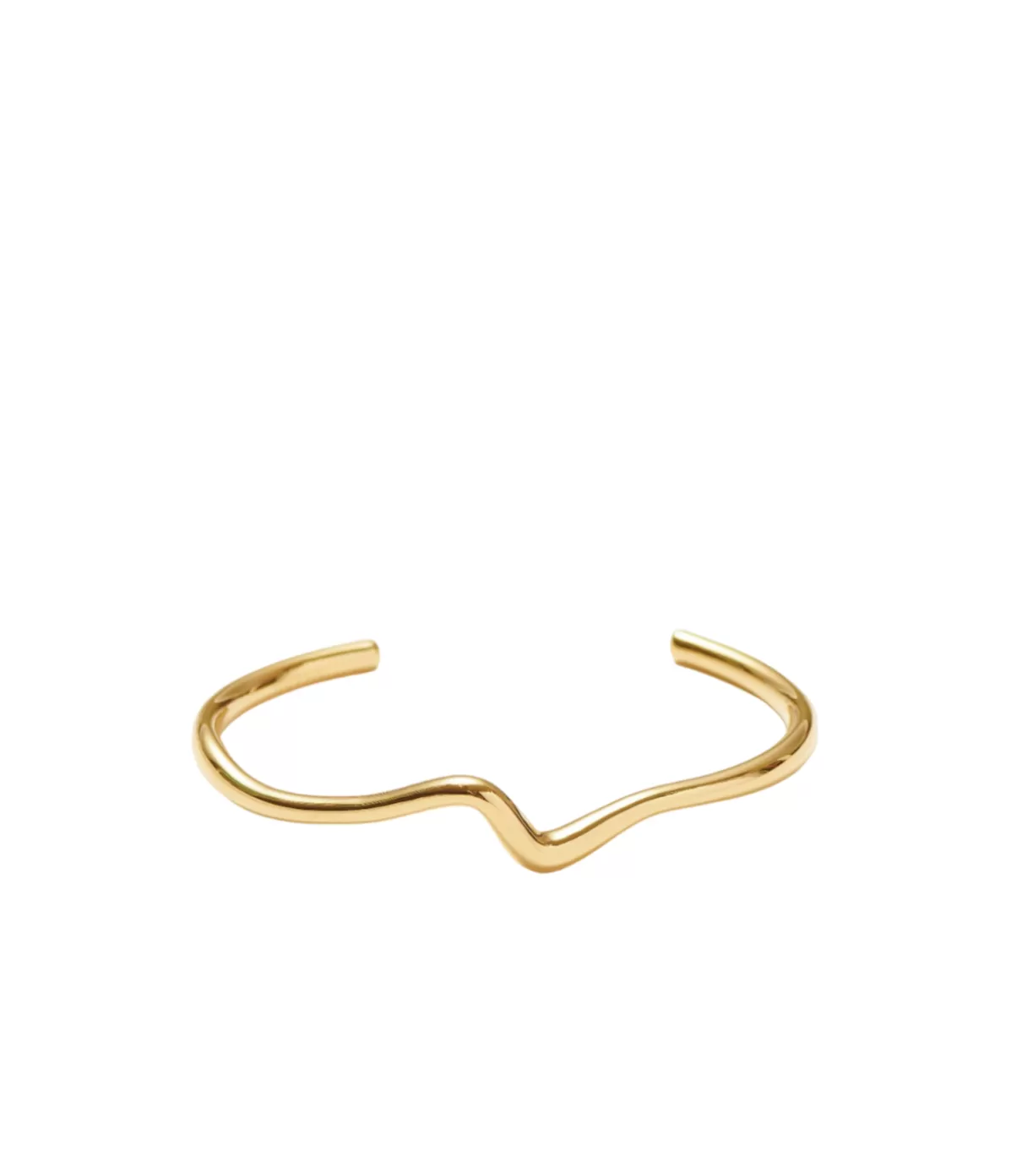 Missoma Molten Wave Cuff Bracelet in Gold Outlet