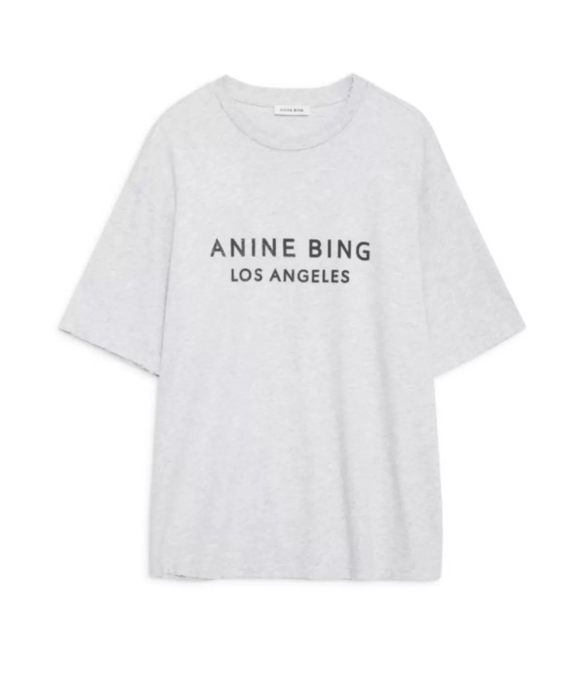 Anine Bing Myers Tee in Heather Grey Shop