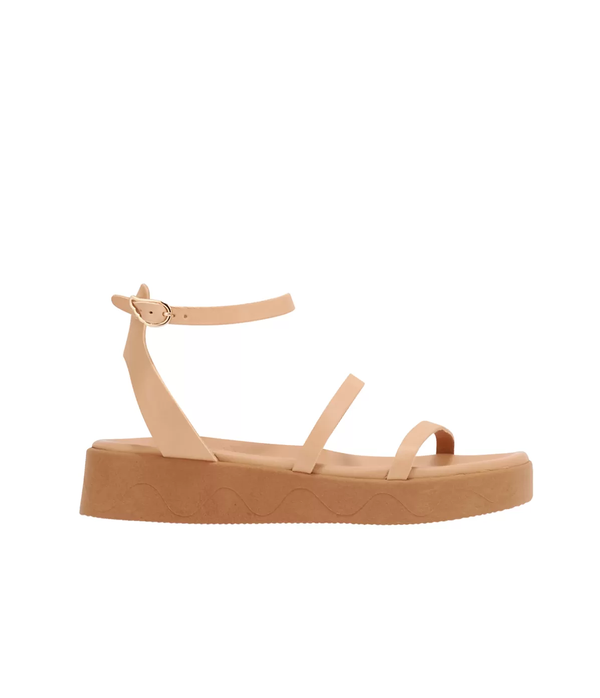 Ancient Greek Sandals Nissida Platform Sandal in Natural Best Sale