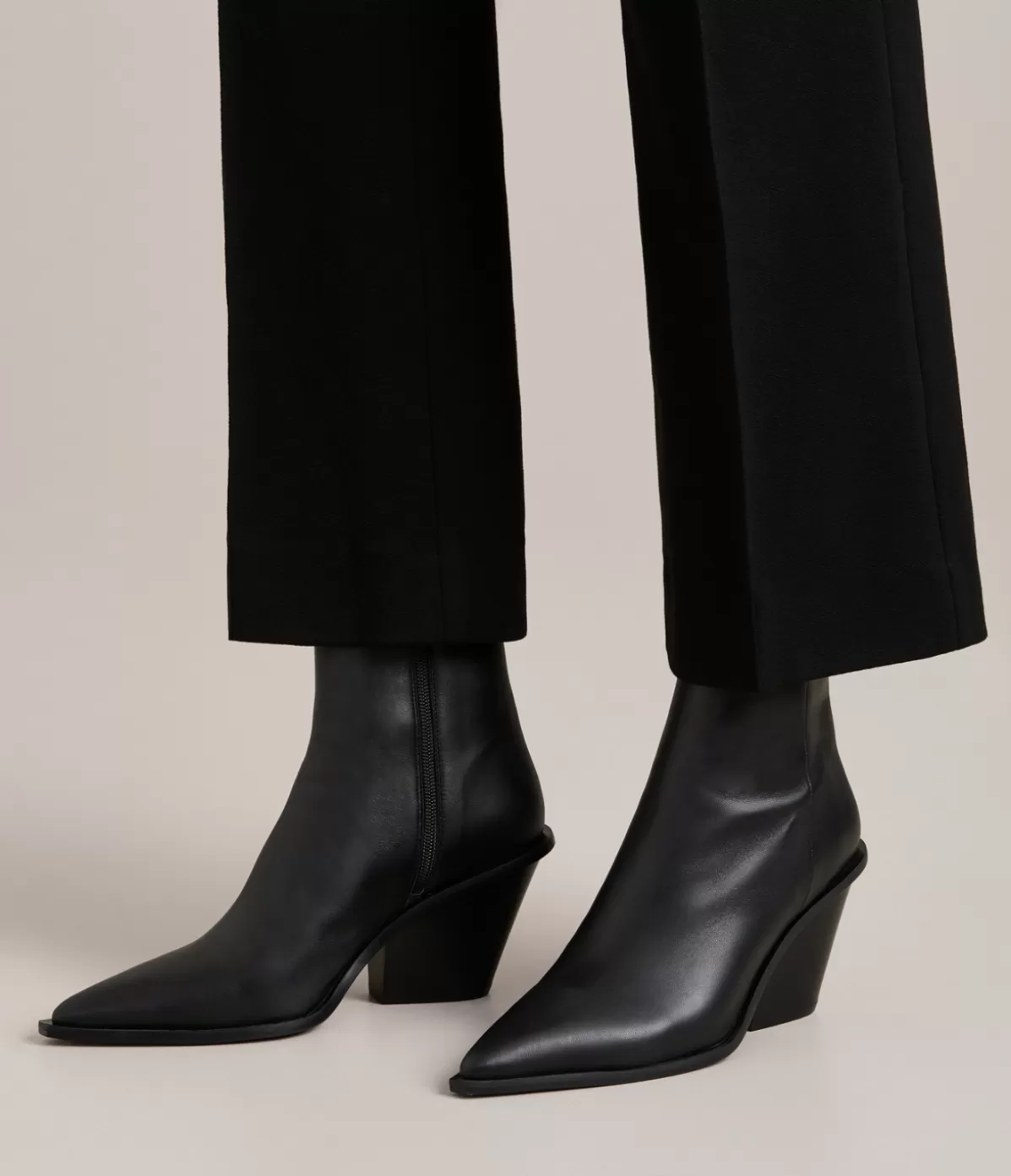 A.Emery Odin Heeled Boot in Black Hot