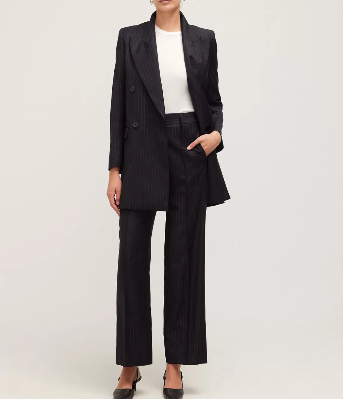 Beare Park Oversized Blazer in Navy Sale