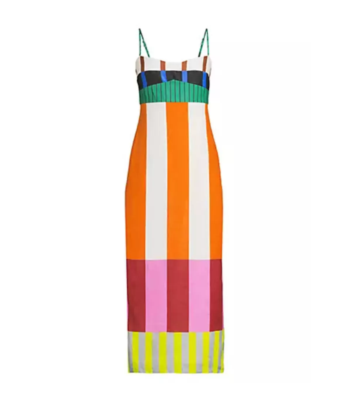 Cala De La Cruz Paloma Dress in Bengal Multi Flash Sale