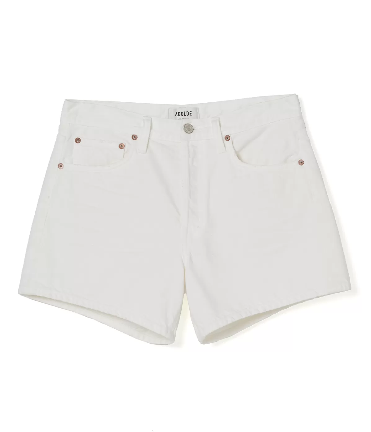 Agolde Parker Denim Short in Dough Shop