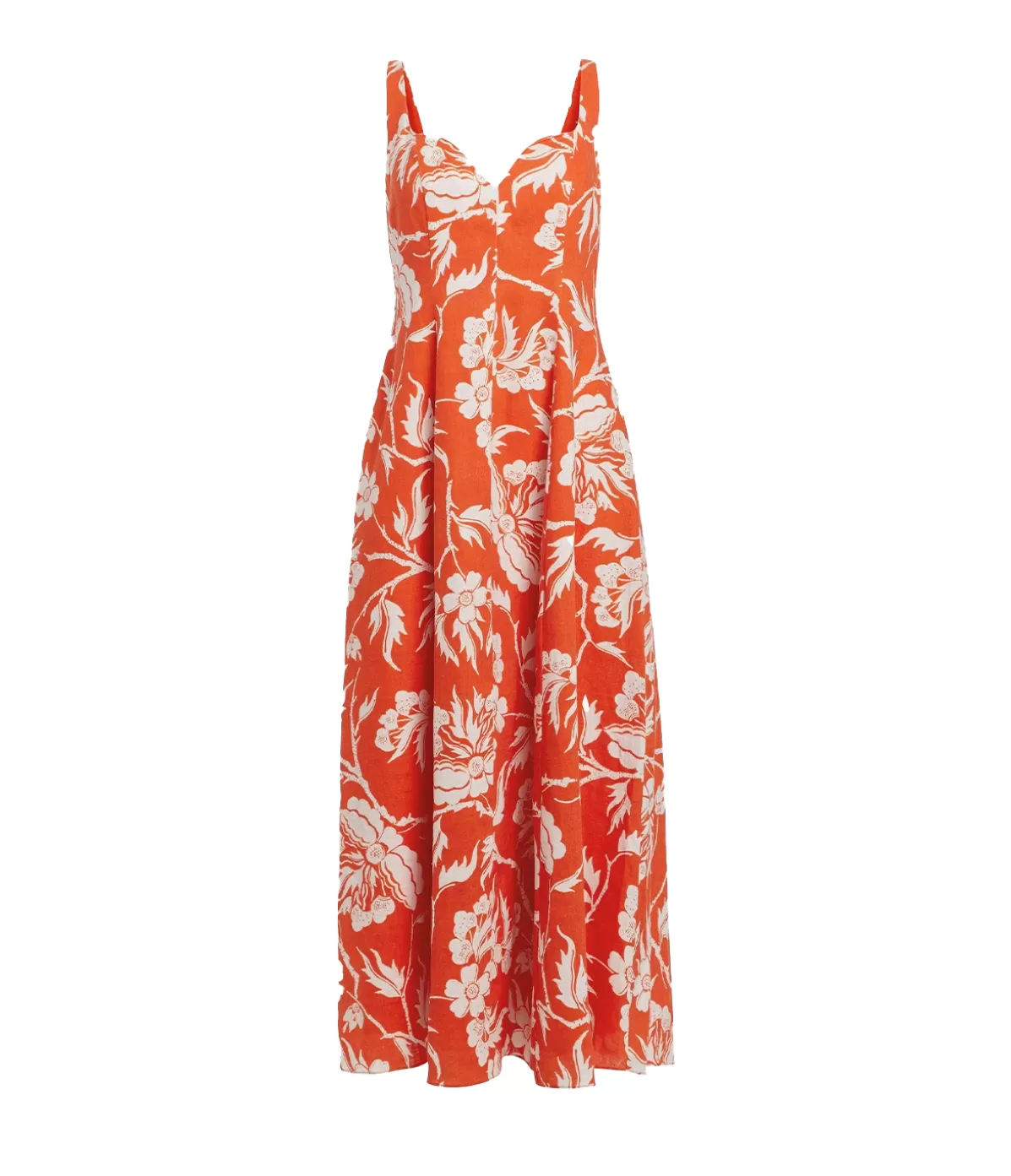 Mara Hoffman Perdita Maxi Dress in Poppy White New