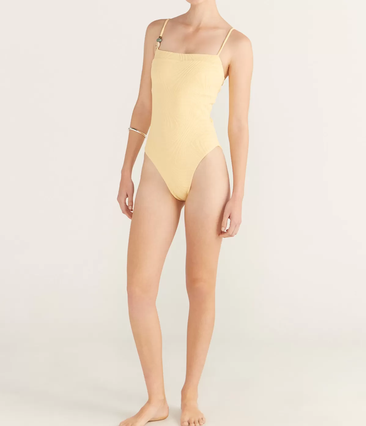 Fella Phillip One Piece Bikini in Butter Clearance