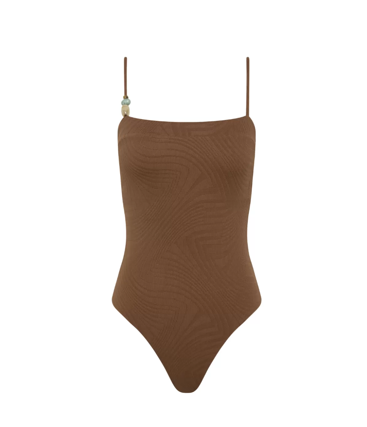 Fella Phillip One Piece Bikini in Cocoa Fashion