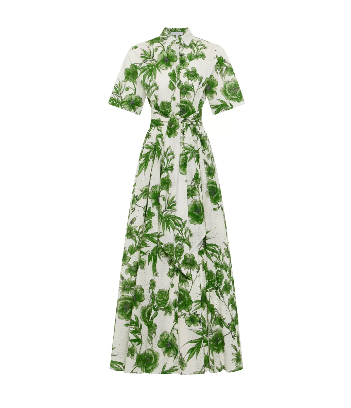 Borgo De Nor Posie Broderie Dress in Antigua Green Best