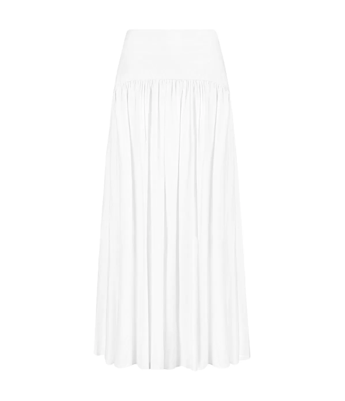 Staud Procida Maxi Skirt in White Cheap